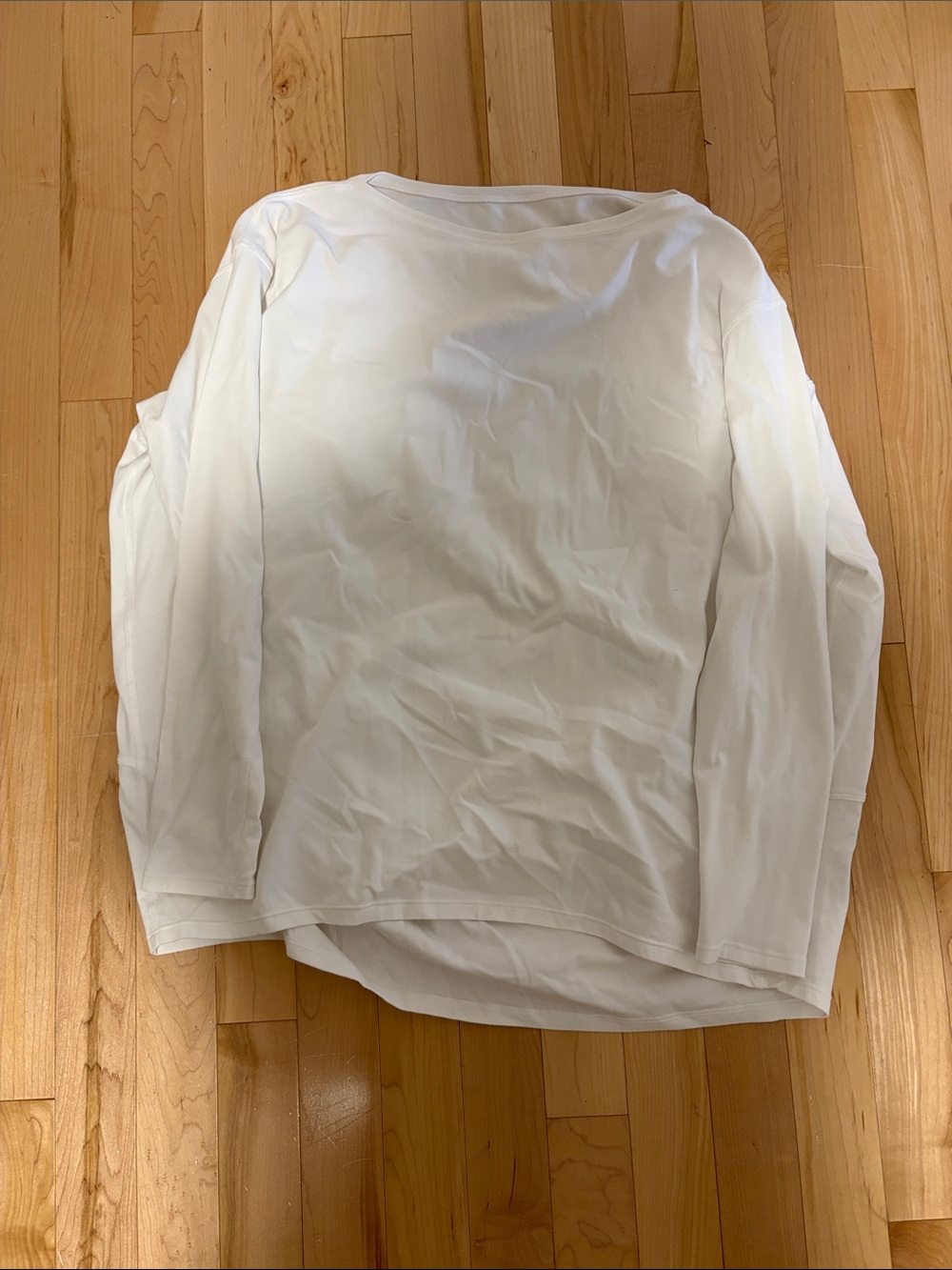Lululemon (nulu) Long-Sleeve Crewneck Shirt - White